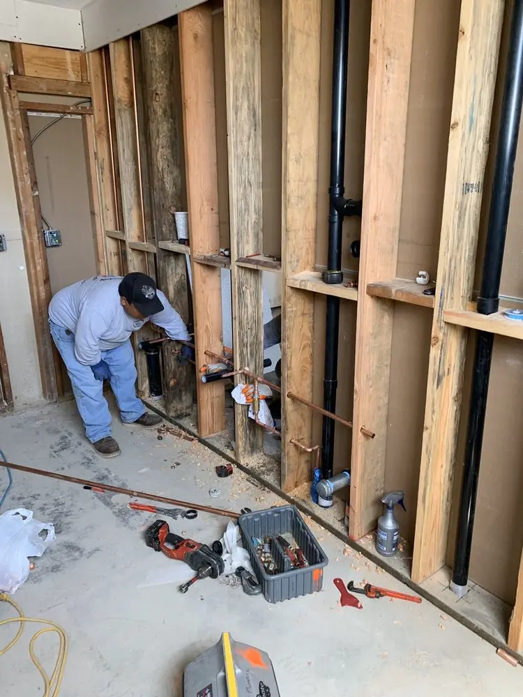 Commercial rough-in plumbing for Trenchless Sewer Repair in Avondale